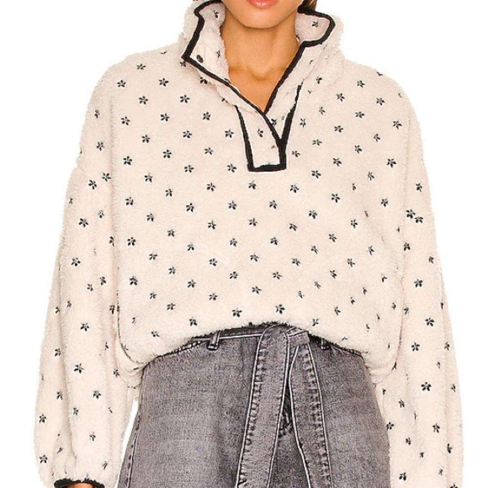 THE GREAT. Countryside Sherpa Fleece, Small